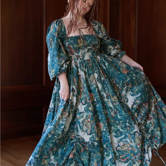 Selkie “The Unicorn Defends Itself” Romantics Dress 5X - Picture 4 of 4